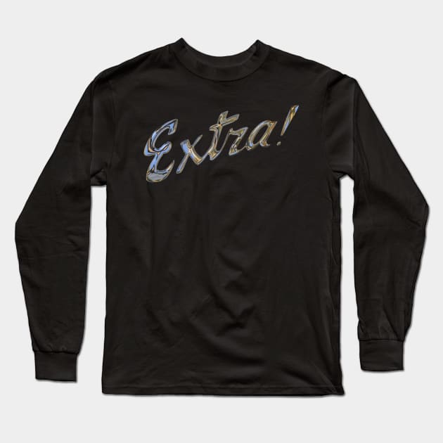 Chrome Extra Long Sleeve T-Shirt by skycloudpics